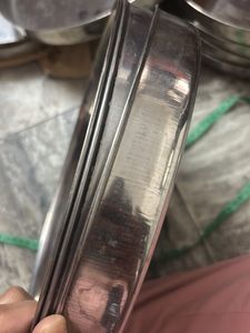 steel thali
