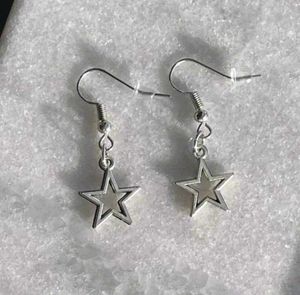 7 pairs of Y2K Heart + star earrings