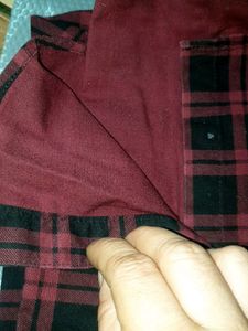 Classic Red &amp; Black Plaid Shirt