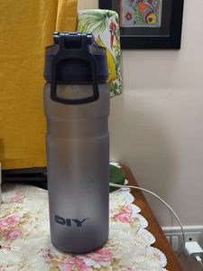 Blue Matte Finish Water Bottle
