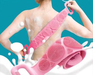 Silicone Back Scrubber Bath Belt