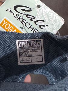 Skechers Blue Yoga Foam Sandals