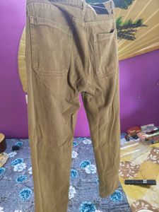Khaki Corduroy Pant