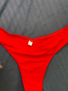 Red Thong Panty