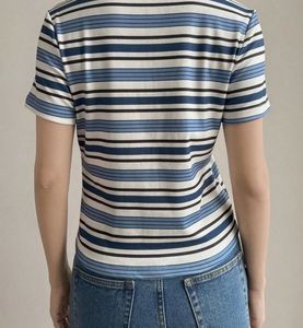 Striped Fitted Top