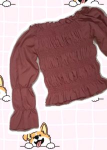 Off Shoulder Crop Top