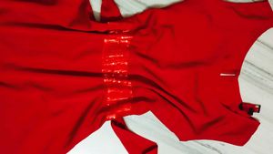 🤎♥️80'S Vintage Sequin Red Midi