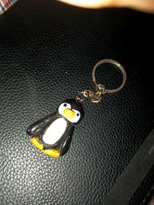 Cute Penguin Keychain (handmade)
