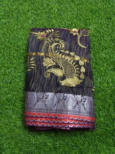 Exquisite Embroidered Saree without blouse