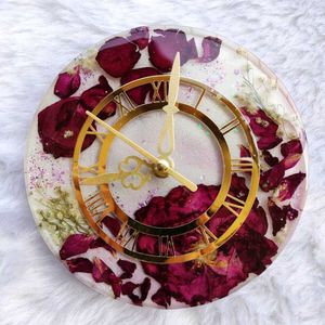 Unique Agate Slice Wall Clock