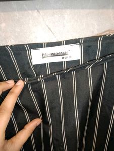 Striped Cold Shoulder Top