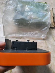 Vintage Orange Alarm Clock