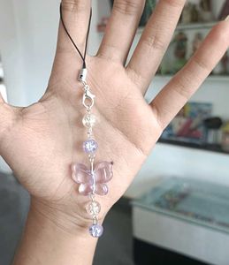 Butterfly Keychain and phone charm