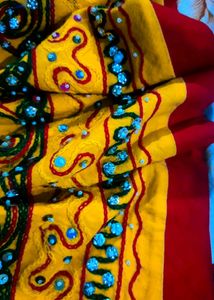 New Gujarati Kutch Embroidery Unworn Kids Lehenga
