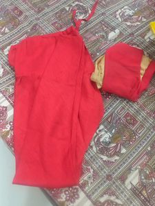 Floral Print Kurta Set With Dupatta