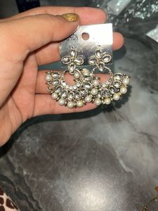 Colorful Pom Hoop Earrin