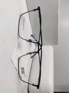 Mont Blanc Eyeglasses - Sleek  blue Fr