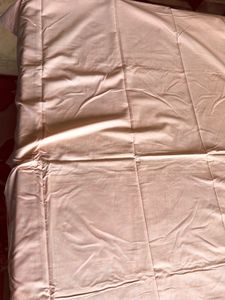 Rose pink King size Bedsheet Set