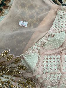 Elegant Pink Tulle Gown