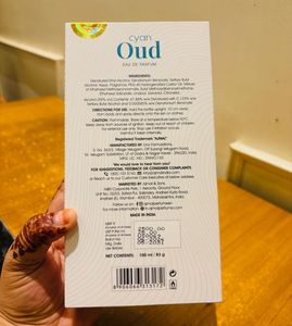 Ajmal Cyan Oud Eau de Parfum Decant 5ml