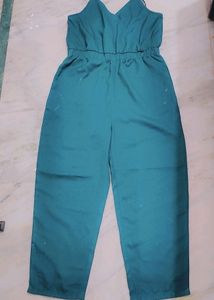 Sea Green Jumpsuit For Girl Or Woman 32 Bust