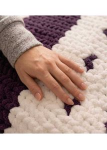 Voilet Cloud Wrap - Infant blanket. (Purely new)