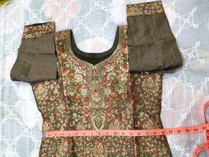 fresh banarasi plazzo suit &amp; dupatta dress