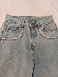 Savana ripped flared jeans