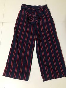 Wide Leg Tie Palazzo