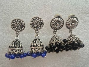 Elegant Jhumka Earrings Set-Unused