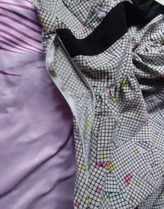 Charming Geometric Print Mini Dress