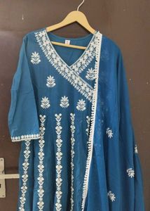 New Unused PureCotton Premium Anarkali Suit