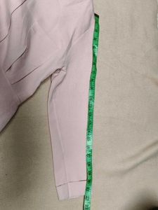 Light Pink A-Line Midi Dress
