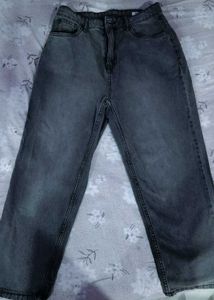 Gray Denim Jeans