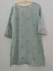 Floral Print Kurta