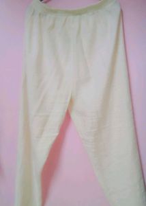 Elegant Cream Lace Kurta