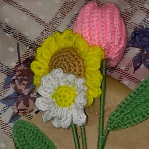FREE DELIVERY 🚚 ✨Crochet Flower Bouquet 💐✨