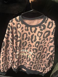 Animal Print Sweatshirt