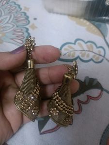 Combo Of Golden Earrings