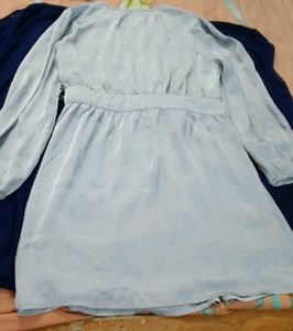 Satin Wrap Dress(back of 2) FREE DELIVERY