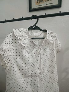 Chic Polka Dot Blouse