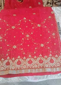 punjabi style Kameej with Gold Embroidery