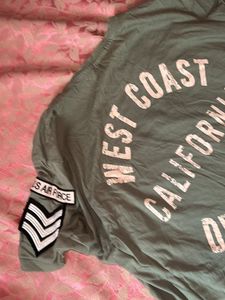 Green trendy T-shirt
