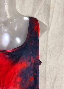 Tie-Dye Cropped Tank Top
