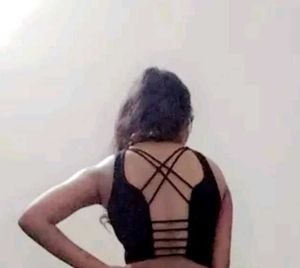 Black Backless Top