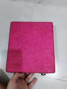 Pink Velvet Jewelry Box