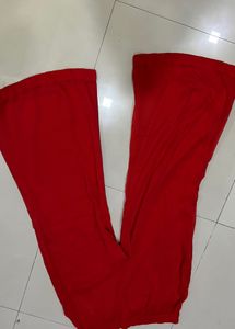 Red Palazzo Pants