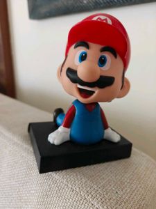 Pink Car Phone Mount &amp; Mario  wobble stan