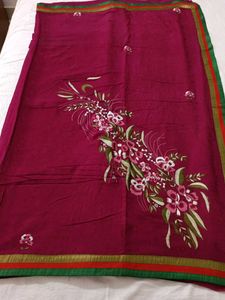 Crepe Silk Saree