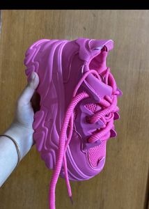 Size 37 Fushia Sneakers